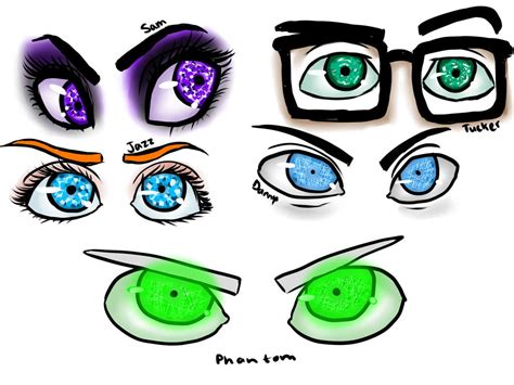 danny phantom eyes|More.